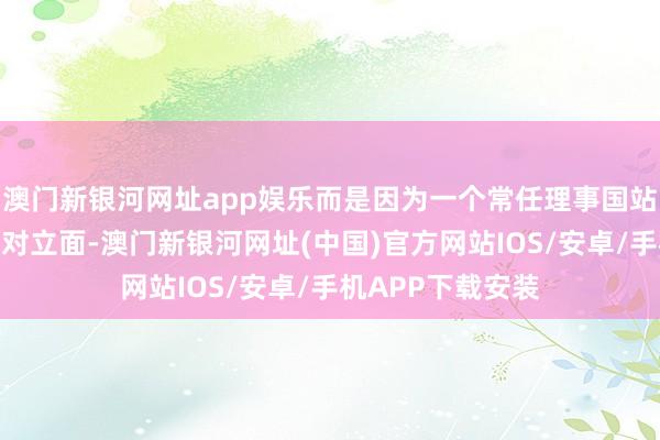 澳門新銀河網址app娛樂而是因為一個常任理事國站到了海外社會的對立面-澳門新銀河網址(中國)官方網站IOS/安卓/手機APP下載安裝
